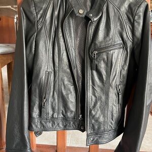 Wilson Black Leather Jacket